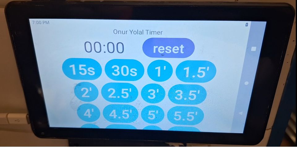 Timer App by Bay Yolal for Android Tablet for sale